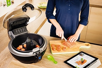 Tefal AH9808 ActiFry Smart XL Heißluft-Fritteuse (inkl. Bluetooth Verbindung) schwarz - 3