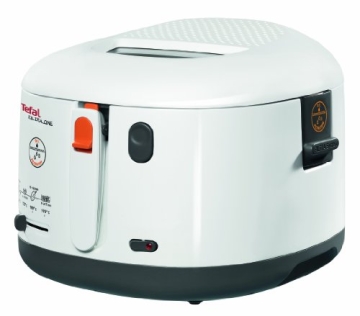 Tefal FF1631 Fritteuse One Filtra / 1.900 Watt / wärmeisoliert/ 1,2 kg Fassungsvermögen / weiß/anthrazit - 2